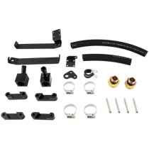 17-19 GM 6.6L L5P Duramax Växellådskylare Silver Mishimoto